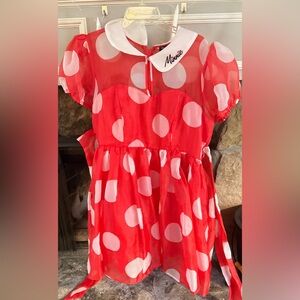Disney Minnie Mouse Dress & Costume, Women’s 2x